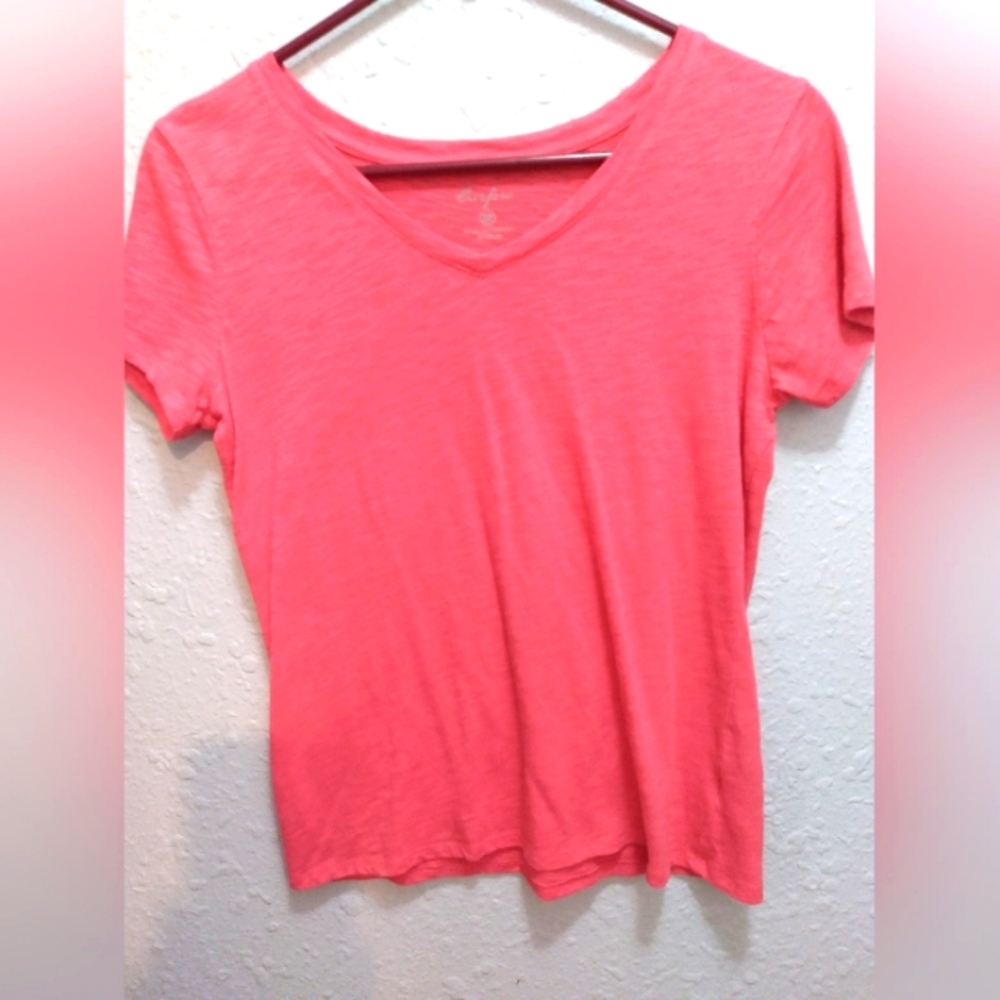 Curfew V Neck Tee